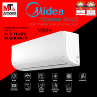 (MTO) MIDEA AIRCOND R32 1HP / 1.5HP / 2.HP / 2.5HP INVERTER (MSXS-CRDN8) XTREME SAVE SERIES (MSEP-CRFN8) ALL EASY PRO SERIES