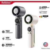 Kipas angin Fast Cooling Fan Handheld Fan Portable Kipas Angin Mini 6000mAh 199 Level Turbo Fan High