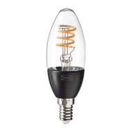 TRÅDFRI Led燈泡 e14 250流明, 智能 無線調光/暖白色 燭形