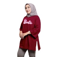 Baju Kaos Barbie Dewasa / Atasan Oversize Wanita Barbie Viral