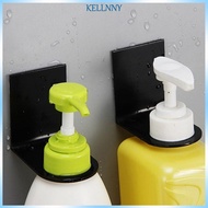 Kellnny Hanger Wall Sticker Shower Gel Bottle Holder Shampoo Hand Soap Hook Holder