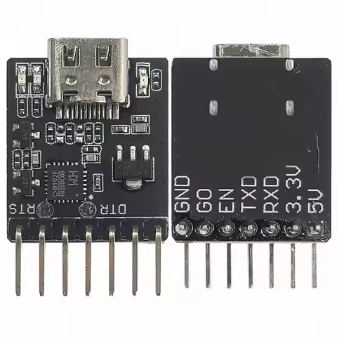 CH9102F Downloader Module Chip Program Burning for ESP32 MINI TYPE-C USB to UART RS232 RS485 Serial