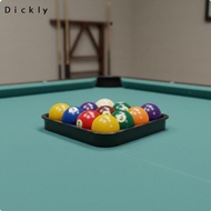 [Dickly] Billiards Ball Rack Heavy Duty Plastic 9 Ball Diamond Pool Rack for Club Game Room and Bill