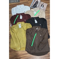 KEMEJA P0L0 SUEDE SHIRT