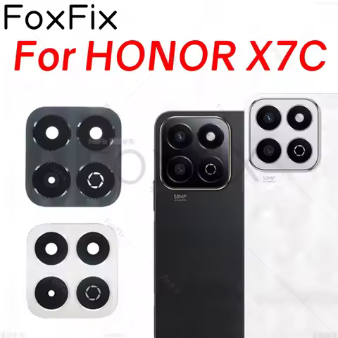 Back Camera Lens For HONOR X7C Rear Camera Glass Cover Replacement With Adhesive Sticker