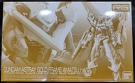日版 特價 Gundam 魂限 RG GUNDAM ASTRAY GOLD FRAME AMATSU HANA 迷惘高達金色機‧天‧哈娜 MBF- PO1-Re3 1/144 Premium Band