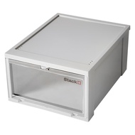 Front-Loading Shoe Box 28x35x17 Cm. STACKO GRAY STORAGE 28X35X17CM