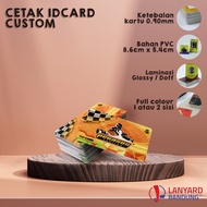 CUSTOM CARD 1 & 2 SIDES 0.9 mm THICK PVC MATERIAL/