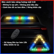 Solar triangle warning light