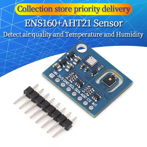 ENS160+AHT21 CARBON Dioxide CO2 eCO2 TVOC Air Quality And Temperature And Humidity Sensor Replace CC