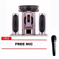 GMC SEPEKER 885A KARAOKE FREE MIC