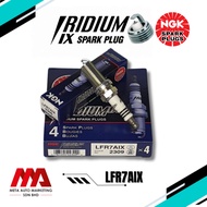 NGK IRIDIUM IX SPARK PLUGS LFR7AIX (1SET=4PCS)