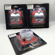 SWIPOH FORGED CNC PISTON 57MM LC135 135LC Y15 Y15ZR Y15 PISTON FZ PISTOM FORGET CNC DOME PISTON SPEC