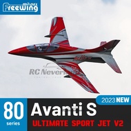 Freewing Avanti S V2 80mm EDF Ultimate Sport Jet PNP 6S RC airplane big size kapal remote control