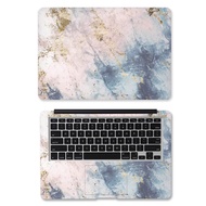 Double-sided notebook computer decalsMarble cover10-17.3 inch PVC scratch-proofuniversal laptop stic