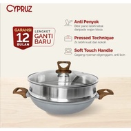 [Import] Fp-1230 Wok Pan 30cm+lid Hercules Series