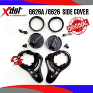 Helmet Xdot G626 G626A SIDE COVER Complete SET ORIGINAL