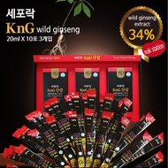 Wild Ginseng Korean Ginseng Stick  Kng Wild Ginseng Korean Red Ginseng Extract Stick 20ml 10 Packs 3ea