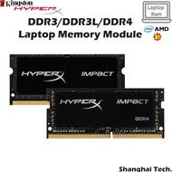 Laptop RAM DDR3 DDR4 4G/8GB/16GB 1333/1600/2133/2400/3200MHz PC3L-12800 SODIMM Memory module upgrade
