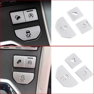 For Land Rover Range Rover Evoque 2014-19 Aluminum Alloy Car Center Console Start-Stop Button Sticke