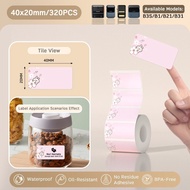 NIIMBOT B21/B1/B3S Cute Sickers Label Paper Name Sticker Books Stationery Waterproof Self Cartoon