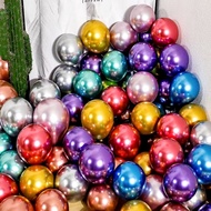 10 Pcs 12 Inch Chrome Metallic Balloons 12 Inch Chrome Latex Balloon/s 12 Inch Chrome Balloon/s Cont
