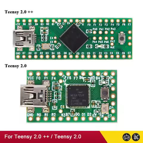 NEW Teensy 2.0++ USB AVR Development Board ISP U Disk Keyboard Mouse Experimental Board AT90USB1286 