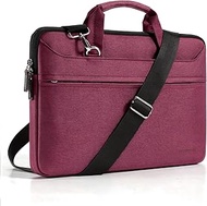 DOMISO Waterproof Laptop Shoulder Bag, Fuchsia, 15-15.6 Zoll, Fuchsia, 15-15.6 Zoll