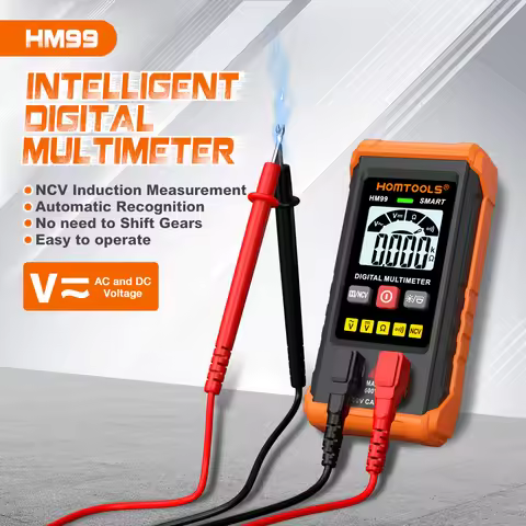 HOMTOOLS HM99 4000 Counts Digital Multimeter Eletric Professional Automatic AC/DC Votage Tester Prof