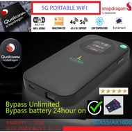 Gteniq iQ03X55 support all sims 4G/5G NSA/SA mifis/home router 4G/5G Broadband 1000Mbps mifi QUALCOM
