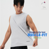 [ Be Masculine ] Korea Quick Dry Top_Sleevless_Shorts_Áo thun thể thao_tennis_gym_run_basketball