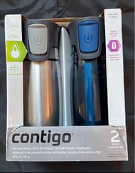 Contigo Stainless Steel Vacuum Insulated Autoseal Travel Tumblers 全新旅行熱水壺
