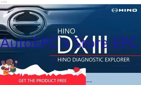 AutoEPC Hino Diagnostic EXplorer 3 - Hino DX3 V1.26.1 [2026]+keygen+Troubleshooting Database 06.2025