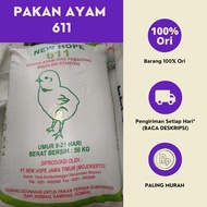 Pakan Ayam Kecil/DOC 611 (1 Kg)