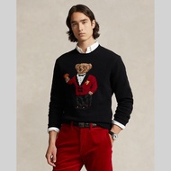 Polo Ralph Lauren เสื้อกันหนาวผู้ชาย Lunar New Year Polo Bear Sweater รุ่น MNPOSWE16821773 สีดำ