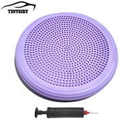 Balance Improvement Tool Pvc Yoga Balance Pad with Air Pump – Inflatable Wobble Cushion for Core Wor