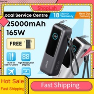 ShopLah Anker Laptop Power Bank 25000mAh 165W Fast Charging Built-in Dual USB C Cable Portable Charg
