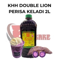 KHH DOUBLE LION KORDIAL PERISA KELADI 2 LITER |HALAL