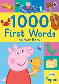 Peppa Pig - Peppa Pig 1000 First Words Sticker Book | 英文貼紙書
