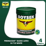 BOYSEN Permacoat Gloss Latex White B710-4L