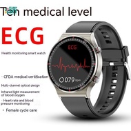 Watch Smart Watch Smart Bracelet G08 Medical Grade ECG Blood Pressure Blood Oxygen Heart Rate Sports Health Smart Watch Starry Sky Smart Wear Living Hall