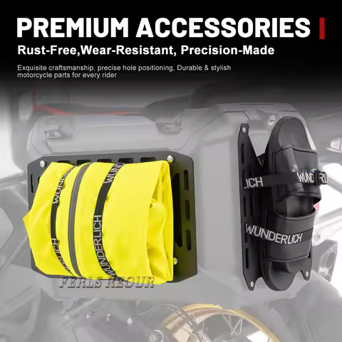 For BMW R1300GS Adventure Aluminum Trunk Tail Box Protective Cover Side Box Grille Protection Cover