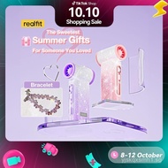 Realfit T1 Ultra Diamond Glitter Mini Turbo Fan – 10m/s High-Speed Cooling with 199 Adjustable Speed