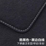 Turbo Velvet Original Position Car Floor Mats for BMW X3 X4 X3M X4M ผ้าพรมหุ้มห้องนั่งขับขี่สำหรับรถ