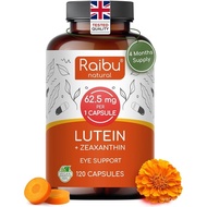 Lutein and Zeaxanthin Supplement - 4 Month Supply - 50mg Lutein with 12.5mg Zeaxanthin, Eye Vitamins