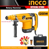 INGCO SDS Max Electric Rotary Hammer Drill Chipping Gun 1200W RH1200428 IPT
