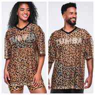 New Arrived  zumba Women Clothes Zumba Wildbeat Oversized Mesh Top  Apres Zumba Mesh V-Neck Top Mesh