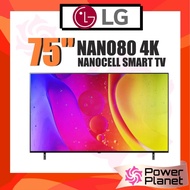 LG 75" inch NANO80 4K Smart NanoCell TV with AI ThinQ® 75NANO80SQA