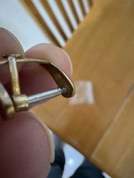 原裝Rolex 包金中裝日字皮帶扣，甩金平售， 運作正常