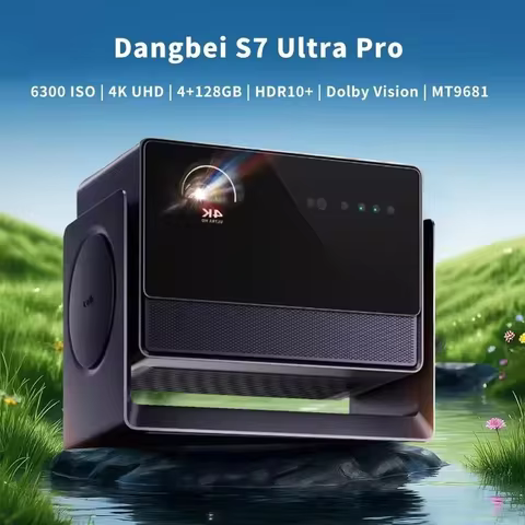 Dangbei S7 Ultra Pro 4K Tri-Color Laser Smart Projector 5800CVIA Lumens Liquid Cooling 3D Home Theat